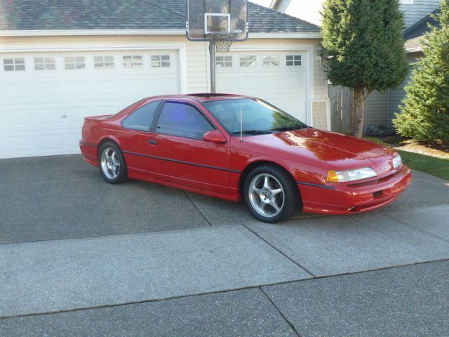 1991 Ford Thunderbird Super Coupe 0 60 Times Top Speed Specs Quarter