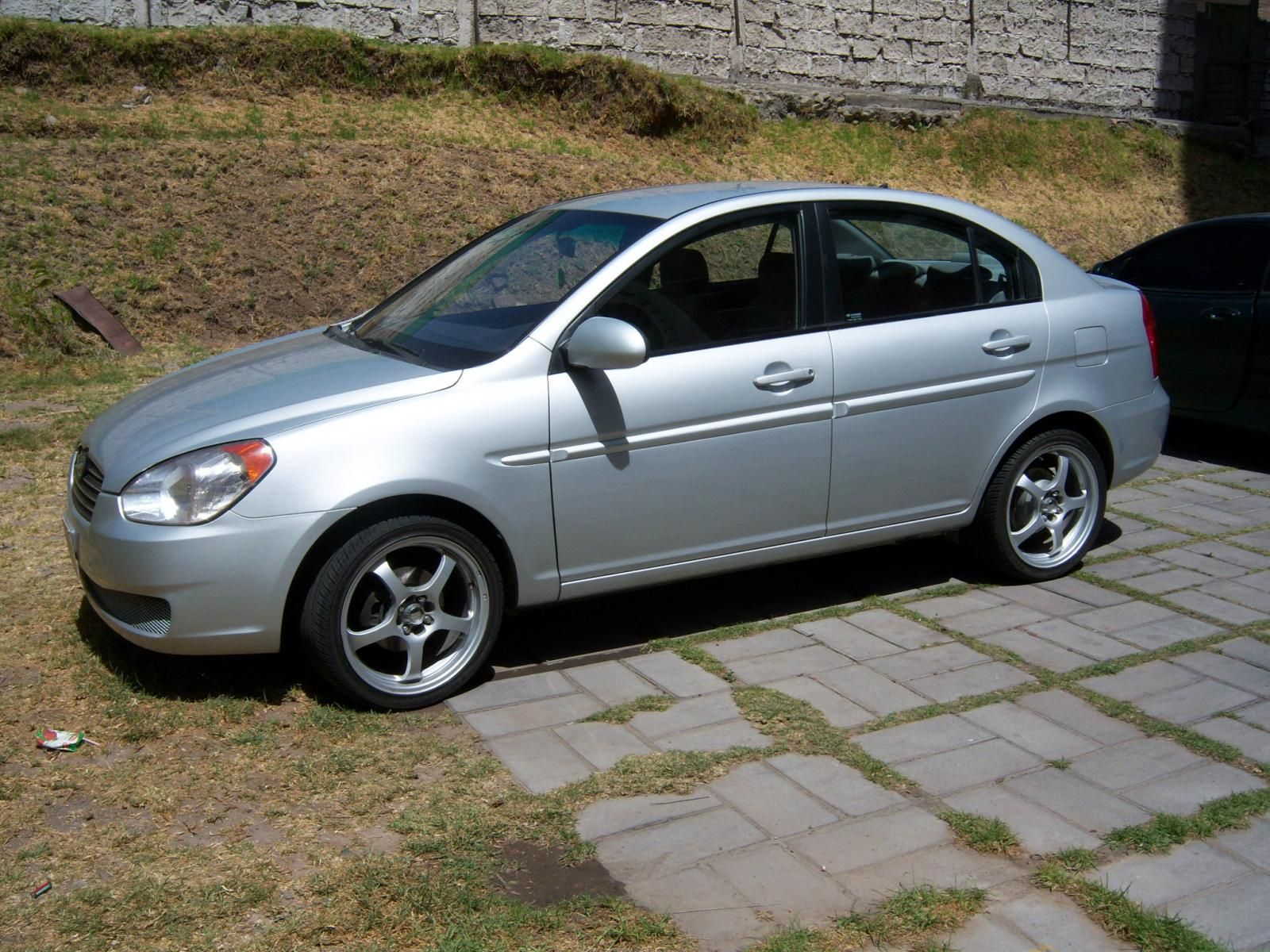 Hyundai accent 2008 тюнинг