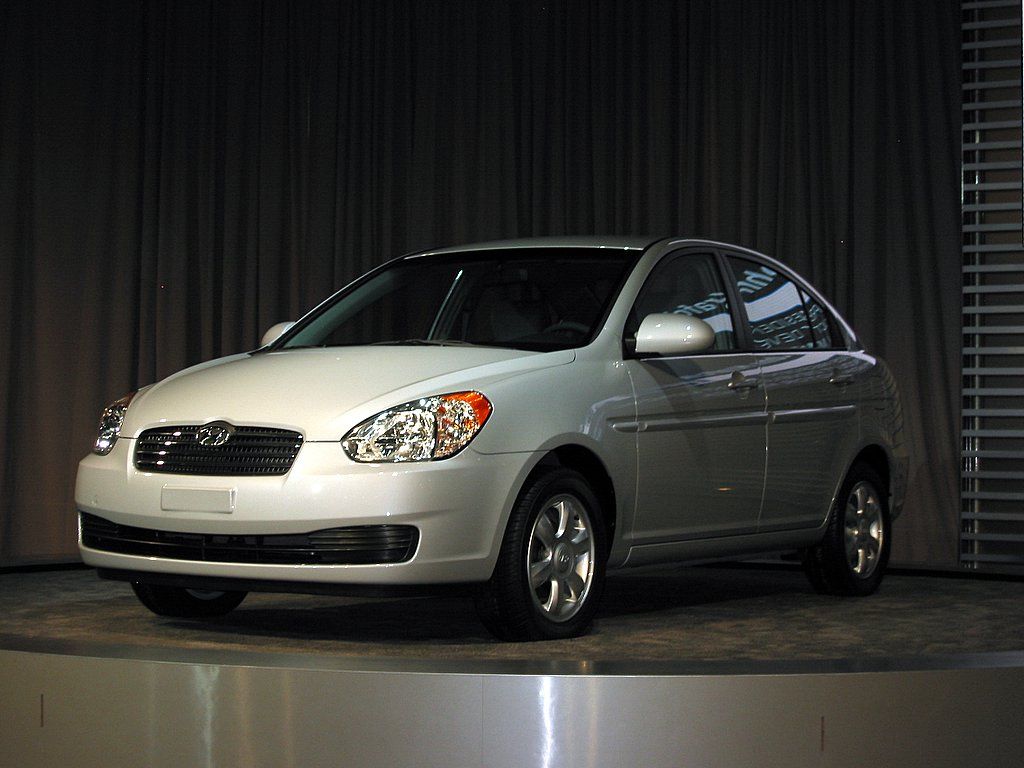 Hyundai accent 2008 тюнинг