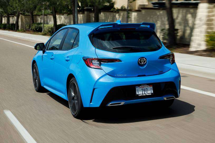 2022 Toyota COROLLA HATCHBACK XSE especificaciones, colores, 060, 0